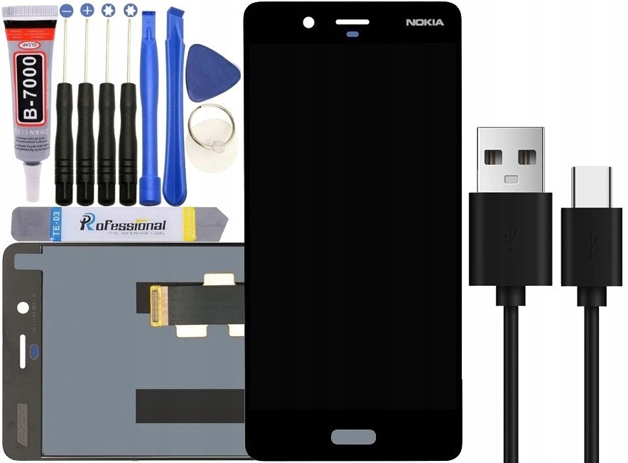 Wyświetlacz LCD Ekran Dotyk Nokia 8 TA-1004