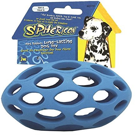 JW hol-EE Football Dog Toy (size: Size 6)