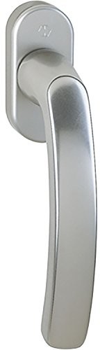 HOPPE HOPPE 10761612 Uchwyt okienny luxembourg VarioFit, 7 mm x 32 mm - 42 mm, srebrny anodowany 10761612