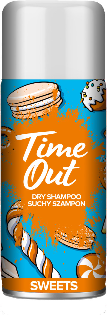 TIME OUT TIME OUT Suchy szampon do włosów SWEETS 75ml 20284