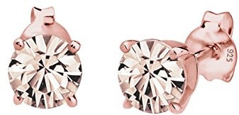 Swarovski Elli 0310890215 kolczyki damskie z różowego złota i srebra (próba 925), z kryształami ze szlifem brylantowym 0310890215