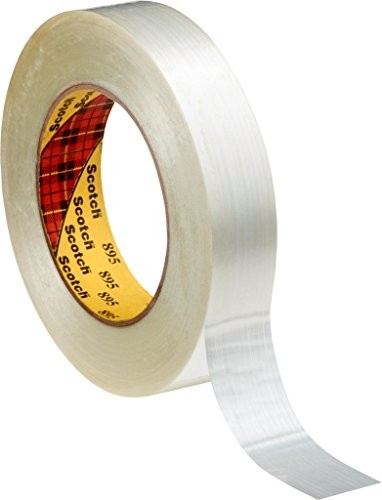 3M Scotch taśma klejąca do filamentu, 895, 50 mm x 50 m, 0,15 mm, przezroczysta (opakowanie 18 szt.) 7000035391