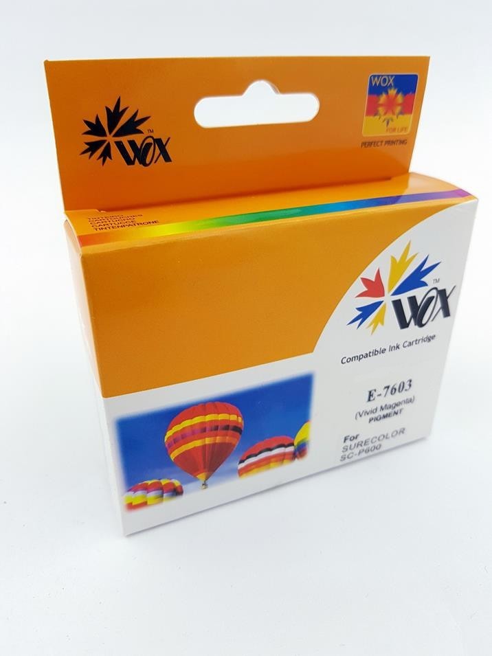 THI Tusz Wox Vivid Magenta Epson T7603 zamiennik C13T76034010 WOX-E7603VMN