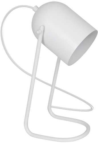 Luminex Lampka biurkowa Table Lamps 8433 lampa stołowa 1x60W E27 biała