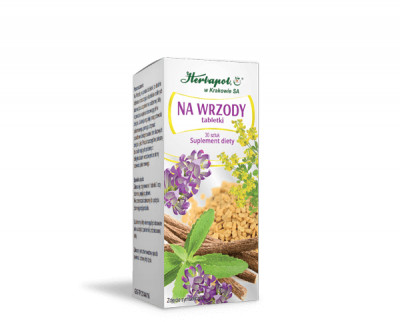 Herbapol KRAKÓW Na wrzody - 30 tabletek (31609)