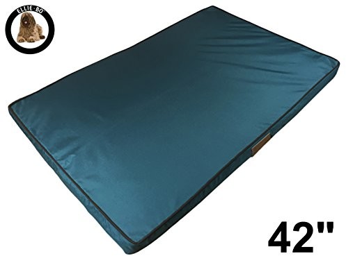 Ellie-Bo Ellie-BO wodoszczelna Memory Foam legowisko dla klatka ortopedyczna/klatka dla psów, Large, 107 cm, zielony