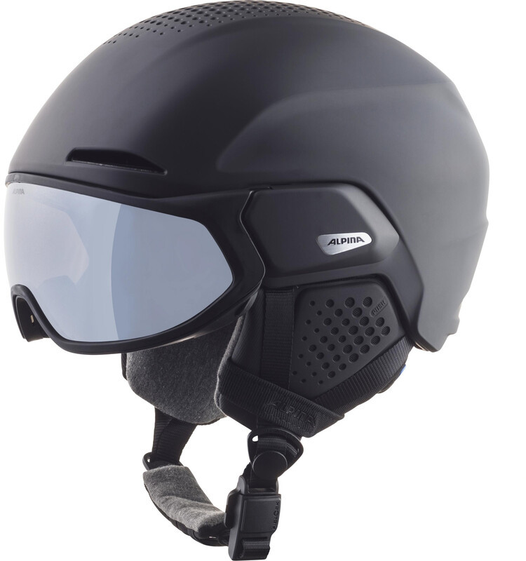 Alpina Alto QLITE Helmet, czarny 51-55cm 2021 Kaski narciarskie 9236131