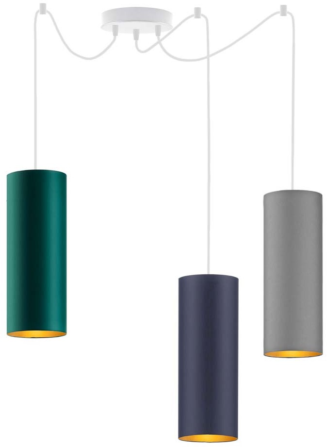 LYSNE Lampa wisząca z regulacją wysokości VIZELA GOLD 400042/24 T3