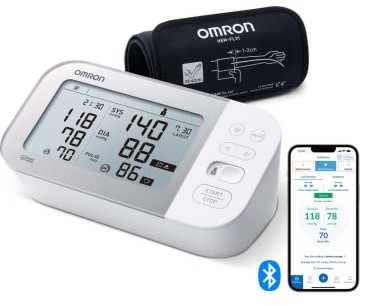 Omron Healthcare X7 Smart Home - Ciśnieniomierz z funkcją wykrywania AFib i łącznością Bluetooth