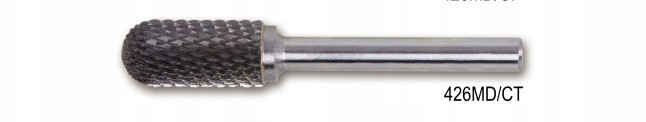 BETA Pilnik Obrotowy Walcowy 8x19mm, Trzpień 6mm