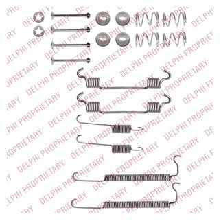DELPHI Zestaw dodatków, szczęki hamulcowe LY1357