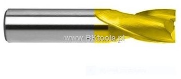 FENES Frez trzpieniowy 2-ostrzowy 6 mm DIN 327-B K HSS-E Golden