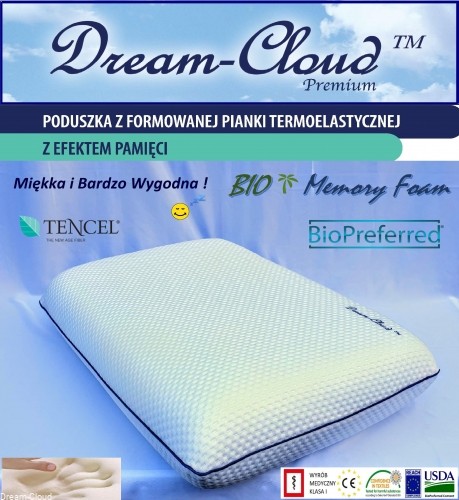 Poduszka Ortopedyczna Dream-Cloud Premium 55x35x11cm DCAM3