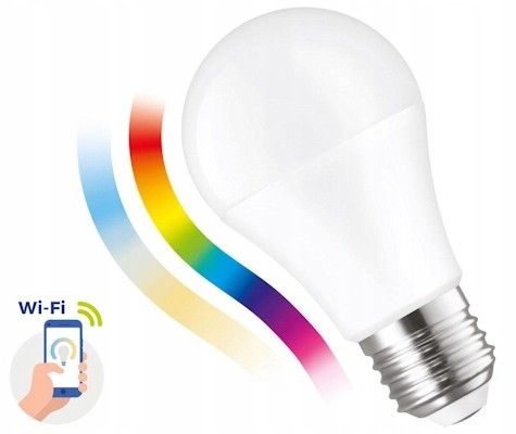 Smart Żarówka Led E27 13W Rgb+cct WiFi Ściemnialna