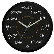 Atrix Zegar ścienny matematyka #4W ATE2013M4W