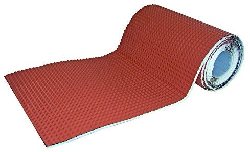 SAREI Haus- und Dachtechnik SAREI Haus und Dachtechnik Alu-Flex przyłącze ścienne, przyłącze kominek, 5 m, rot, SHDT