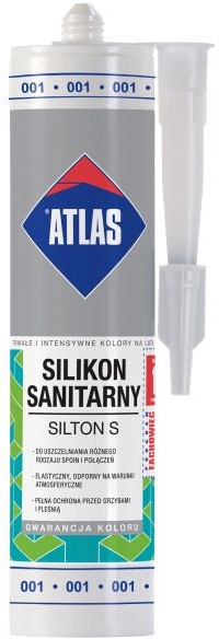 Atlas Silikon 001 biały 280 ml W-SI001-B0001-AT1A