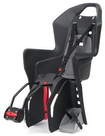 Polisport Fotelik rowerowy Koolah Czarna/Szara