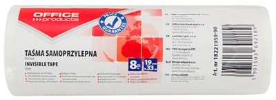 OFFICE PRODUCTS Taśma biurowa OFFICE PRODUCTS, 19mm, 33m, 8szt., matowa 18221959-90