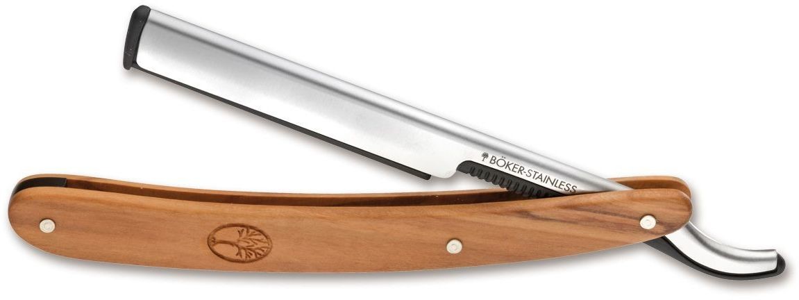 Solingen Brzytwa na żyletkę Boker Barberette Olive (140902) T 140902