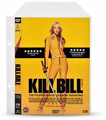 3L 3L Fr 10282 - perforowany przezroczysty pokrowiec na DVD z klapą do przechowywania płyt i osłon, 100 sztuk 10282