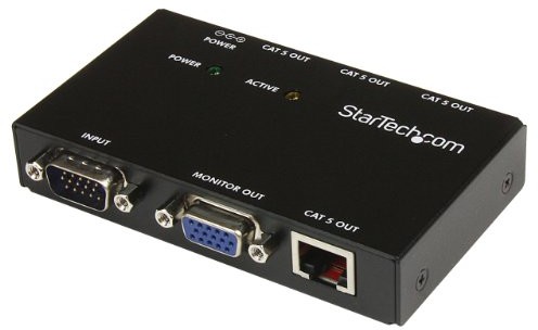 STARTECH.COM StarTech. com 4-Port-VGA-O-CAT5-Video Ext ELEMENTOWE  150 m ST1214T