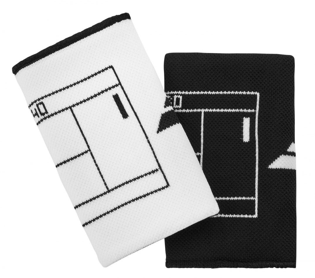 Babolat Reversible Jumbo Wristband (2 szt.) - white 5UA1281-1001