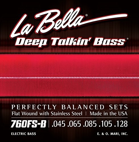 LaBella LaBella 760 Fl zestaw strun do Bass Flat Wound 45/128 760FSB