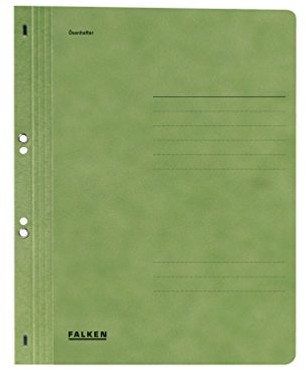 Falken oesenhefter z kartonu z recyklingu, zielony 80003890