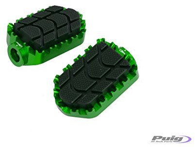Puig Zestaw podnóżków Enduro model 7587V zielony 7587V
