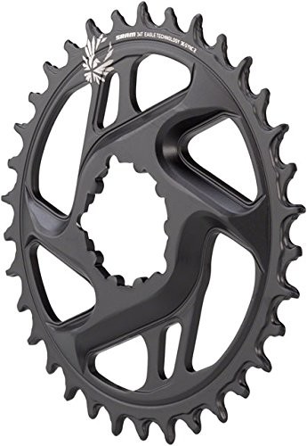 Sram 11.6218.030.290 zębatka 2 X-Sync Eagle 12-f.34 NP, czarna, aluminiowa, 6 MM, DM offsetowego (1 sztuki) 11.6218.030.290