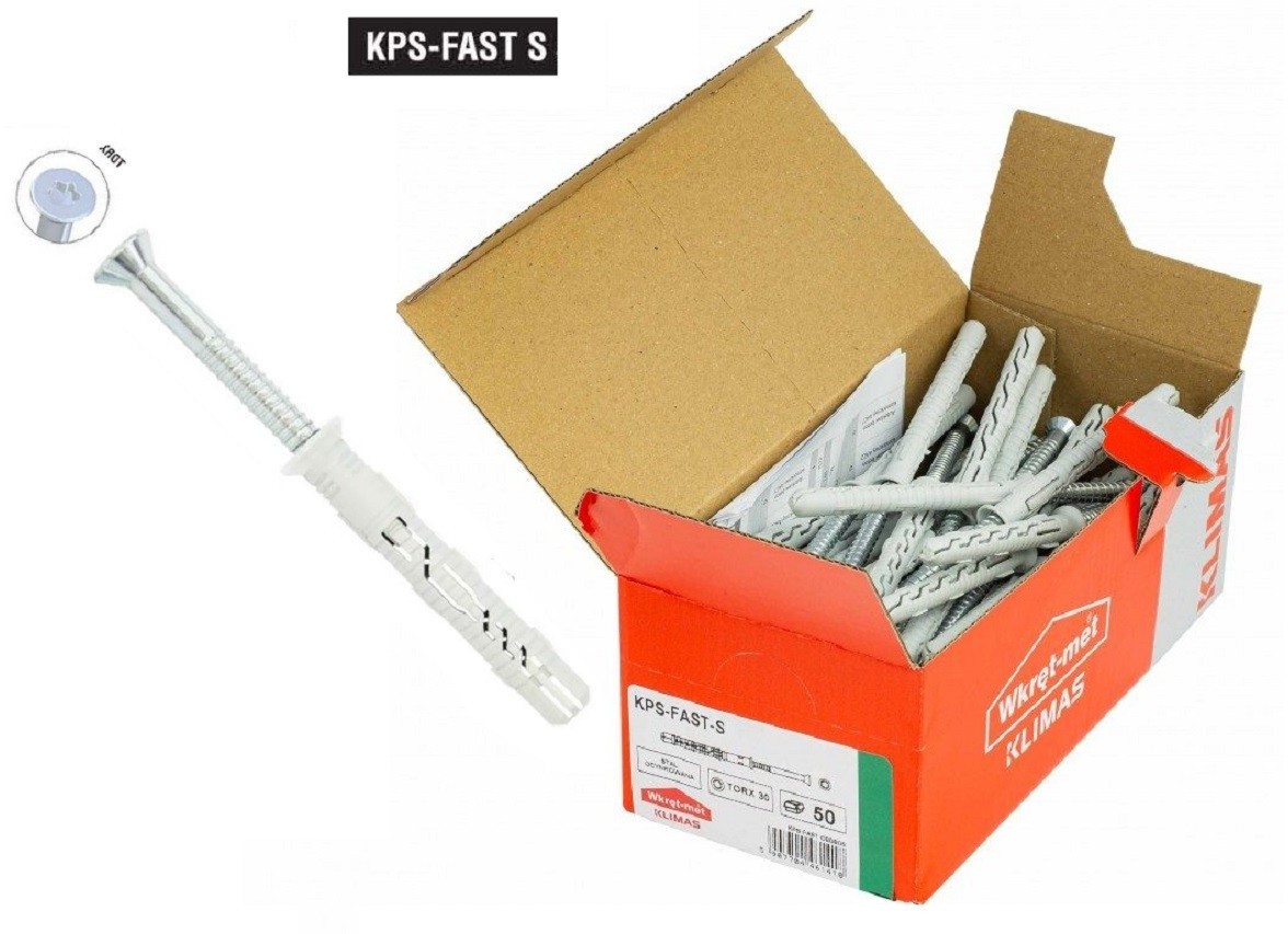 Wkręt-Met Kołek Max 10x120 FAST (TORX) KPS-FAST-10120S 1904