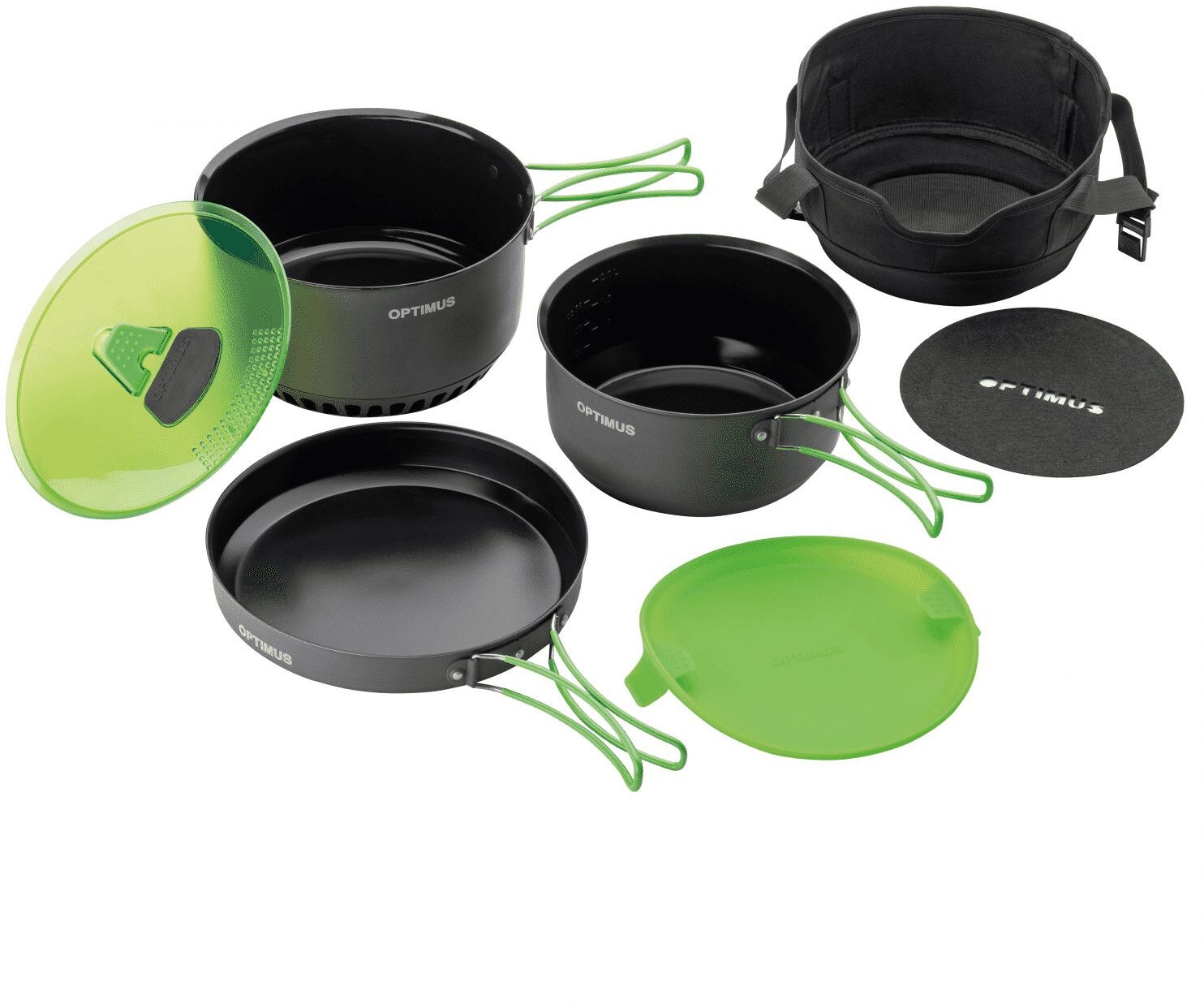Optimus Zestaw naczyń TERRA CAMP 4 POT SET