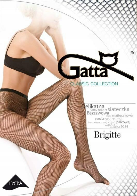 Gatta Brigitte Rajstopy damskie wz.00/3-4/Beige