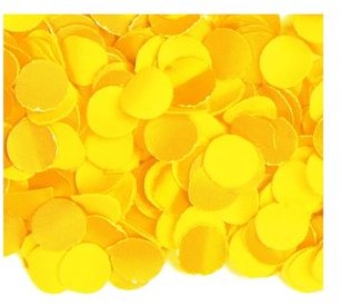 FOL Konfetti żółte Kółka 100 g F08953