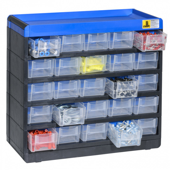 B2B Partner Plastikowy organizer z szufladkami VarioPlus Pro 29/50, 25 szufladek 124246