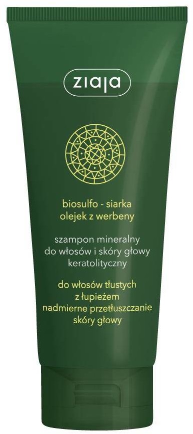 Ziaja Szampon mineralny do włosów i skóry głowy keratolityczny 200ml 96917-uniw