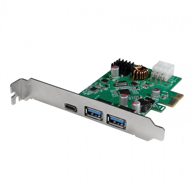 LogiLink Karta adapter PCIe 2.0 Usb 3.2 Usb-c
