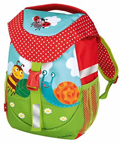 Moses mech Dziecięcy plecak dla chłopców | torba do przedszkola z paskiem na klatkę piersiową | dla dziewczynek i chłopców, 30 cm, kolorowy