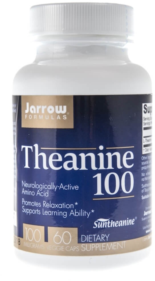 Jarrow Formulas Jarrow Formulas Theanine (L-teanina) 100 mg - 60 kapsułek