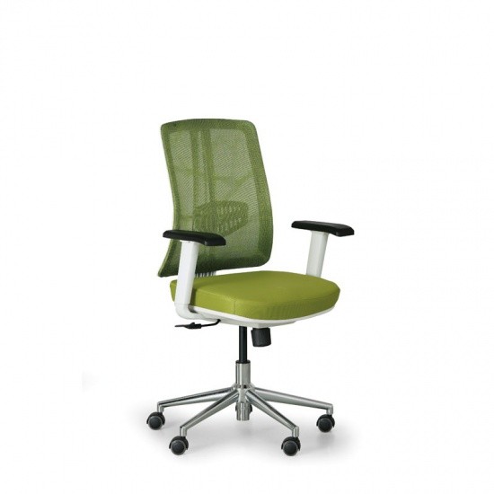 B2B Partner Krzesło biurowe Human, zielony X1-03WS-3/NT-32,B-11
