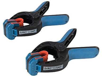 Rockler rockler 662680 małe LEIMZWINGEN z taśmą gumową, komplet-częściowy, niebieski 662680