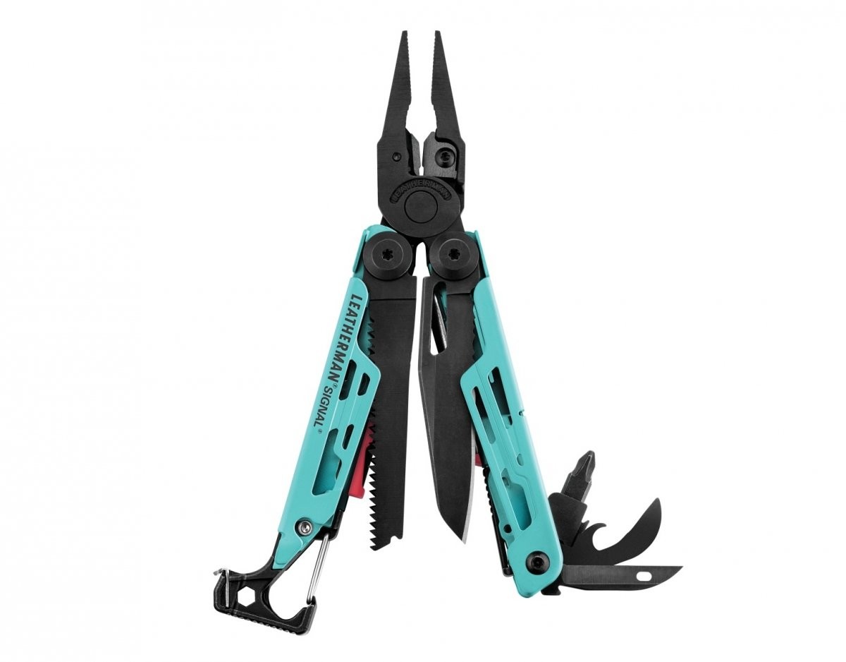 Leatherman Multitool Signal Aqua 832733 GRAWER GRATIS 832733