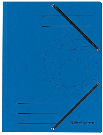 Herlitz Eckspanner-binder |he austerlitz wersja: z 3 zatrzeask kolor: niebieski 10843910