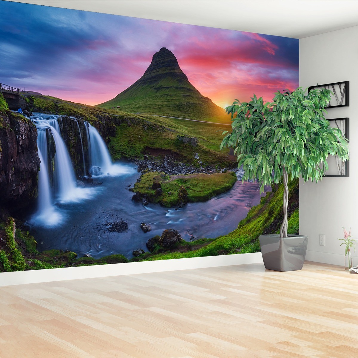 Fototapeta Wulkan Kirkjufell