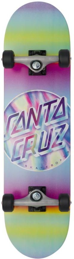 SANTA CRUZ skateboard IRIDESCENT DOT FULL COMPLETE