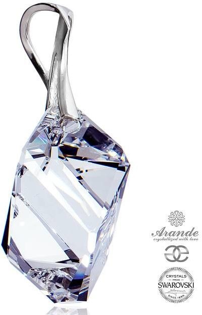 Swarovski Arande piękny wisiorek Crystal SREBRO 701111