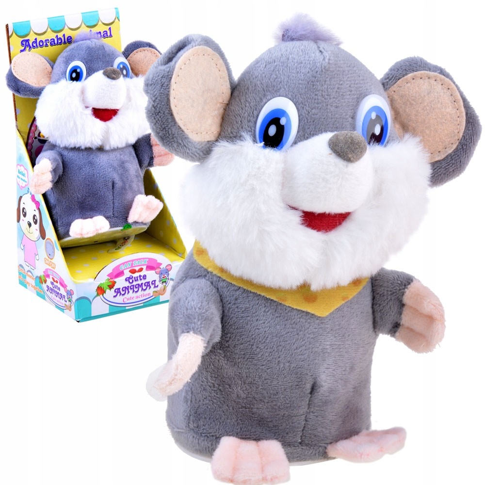 Powtarzająca gadająca Myszka interaktywna ZA3240