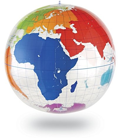 Learning Resources ogromny nadmuchiwany globus do opisywania, LER2438
