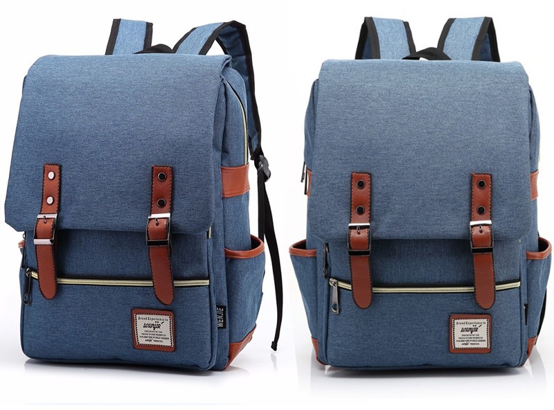 Wro Plecak Oxford na laptopa 15,6 niebiesk vintage